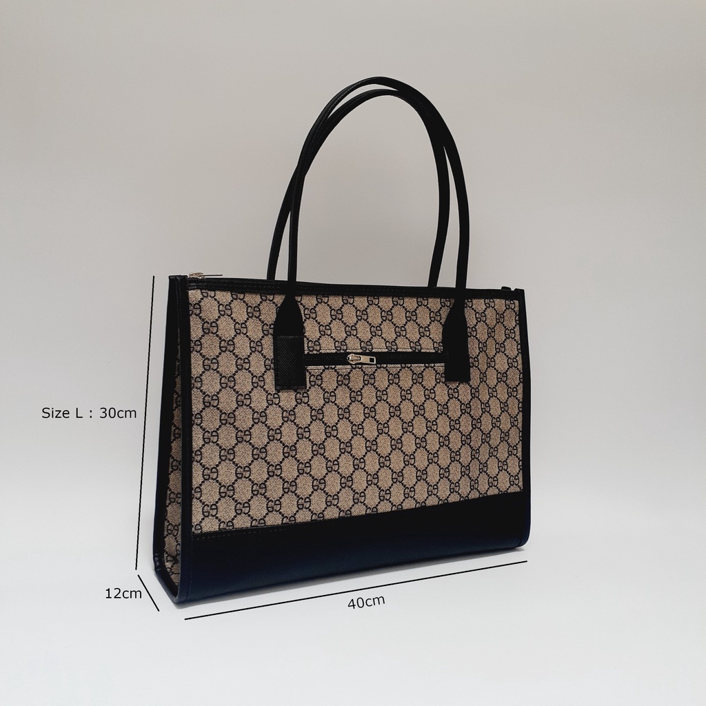 Túi xách da tote ,đựng được laptop ,tập A3,A4 (có dây đeo chéo)