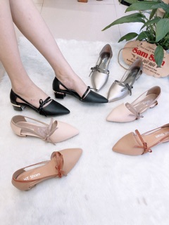 Giày gót vuông 3cm [HT15]
