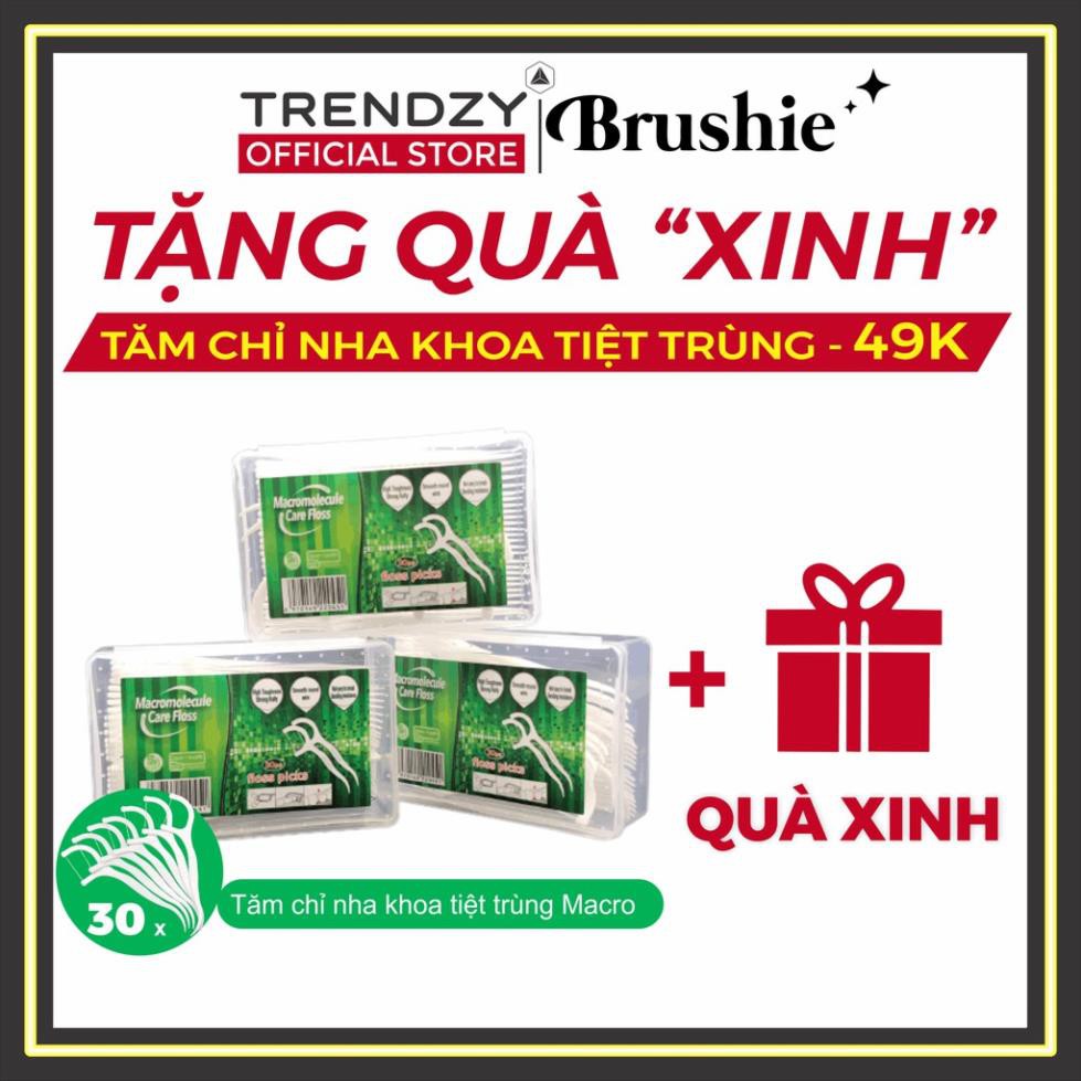 (SMILEE) Tăm chỉ nha khoa Macromolecule hộp 30 chiếc siêu bền bỉ / Dental floss/ Dental floss pick