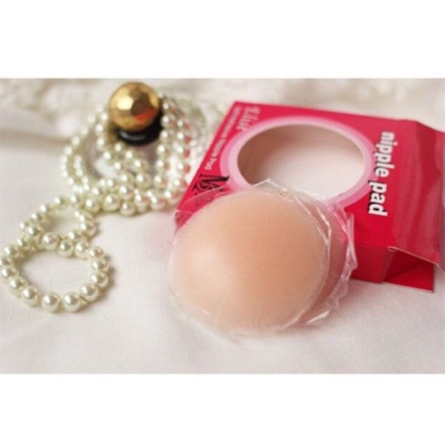 Hộp 2 miếng dán đầu ngực silicon (hộp đỏ)