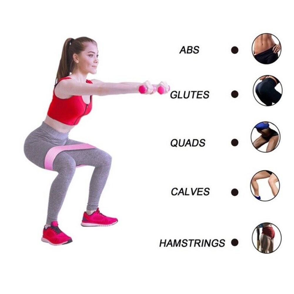 [MỚI !!! BỘ 3 DÂY TẶNG TÚI LƯỚI + HDSD] Dây Kháng Lực Miniband TẬP MÔNG, ĐÙI TẬP GYM