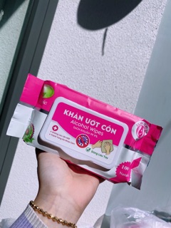 Khăn Ướt Cồn AlCOHOL WIPES 🌼