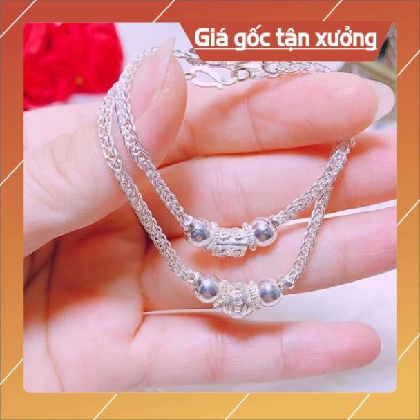 FREE SHIP LẮC TAY CHO BÉ BẠC TA NGUYÊN CHẤT