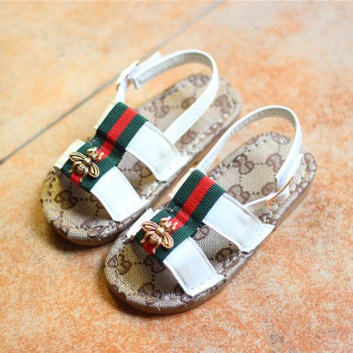 Sandal sọc thể thao phối con ong cho bé trai và gái