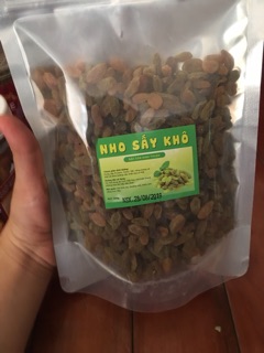 1kg Nho xanh Khô