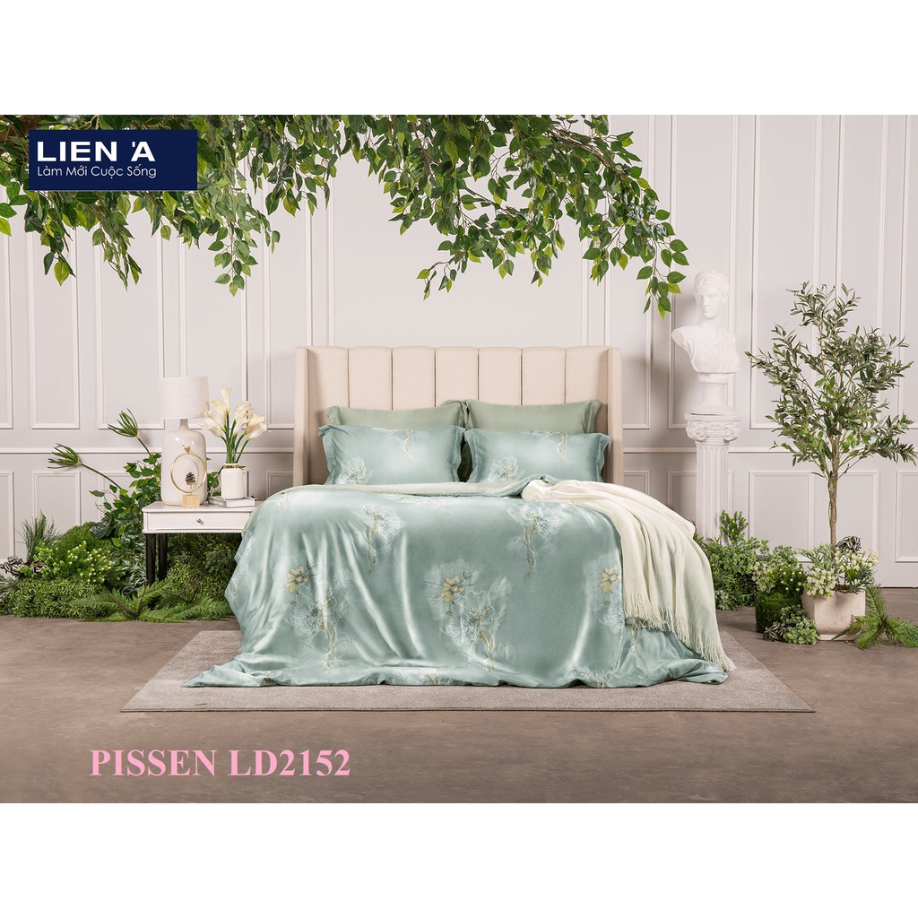 Bộ ga gối Tencel cao cấp Liên Á 180x200cm