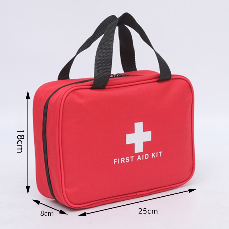 Portable First Aid Kit Empty Bag, For Camping, Picnic, Travel, Home And First Aid (Does Not Include First Aid Supplies) CR