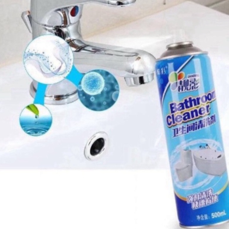 Mop- VIPRO -  - CHAI XỊT BỌT TUYẾT TẨY RỬA NHÀ BẾP, BỒN CẦU, NHÀ TẮM