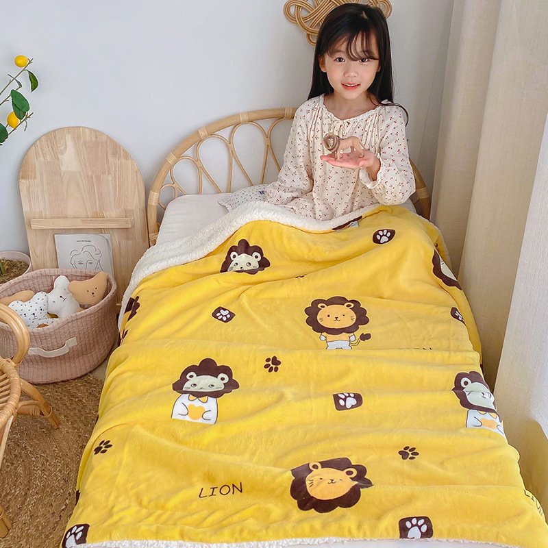 Chăn Lông Cừu Cho Bé Từ 0-3 Tuổi HolaKids