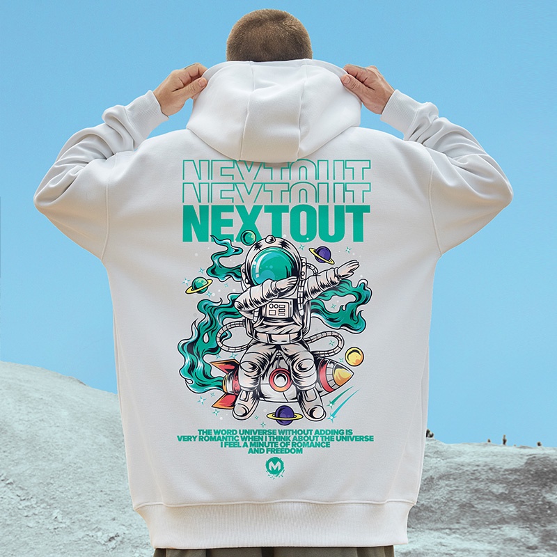 Áo hoodie tay dài có mũ trùm đầu thời trang xuân thu dành cho nam