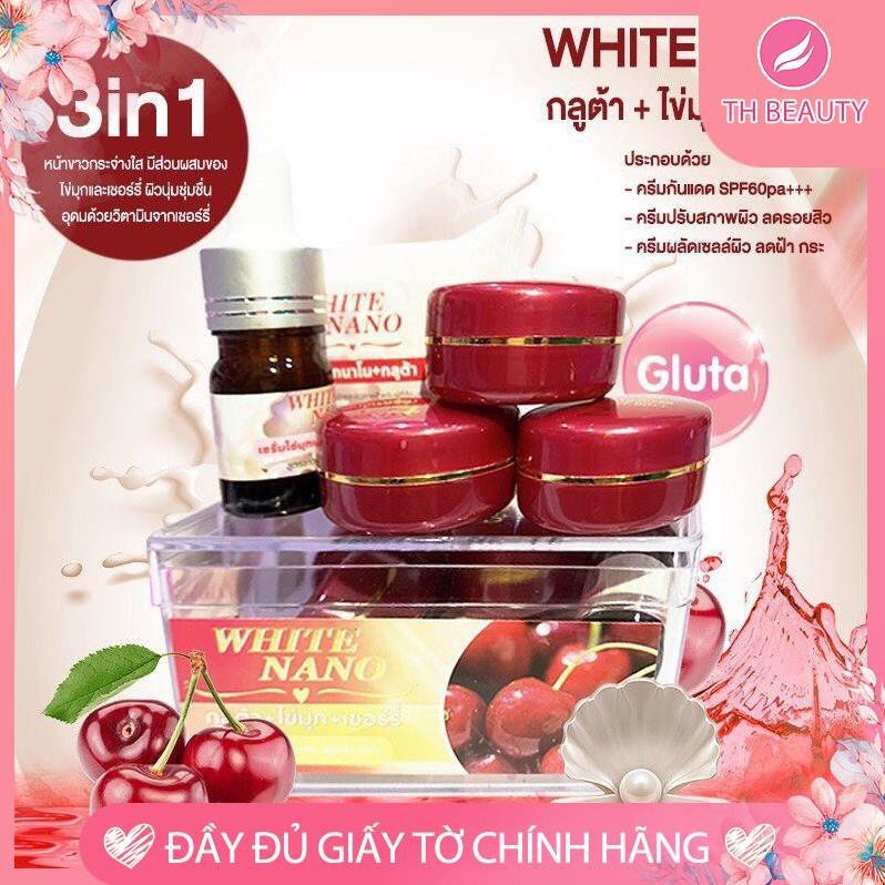 &lt;Thật 100%&gt; Bộ sản phẩm Yanhee Thái 4 chức năng chuyên dưỡng da (Nám, mụn, trắng da, tàn nhang)