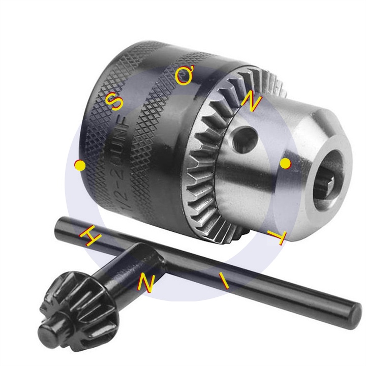 ĐẦU KẸP MŨI KHOAN 13mm (CÓ KHÓA) TOLSEN 79161