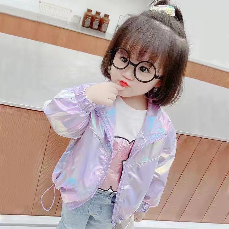Áo khoác phản quang thời trang mùa thu dành cho bé