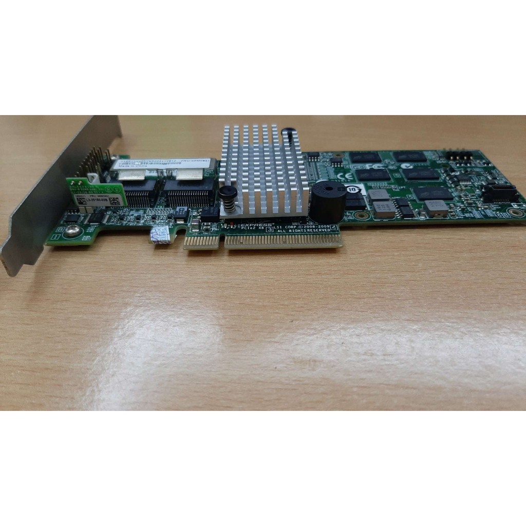 Card RAID IBM M5015 SAS Controller RAID 6GBps PCIe x8 kèm theo Advanced RAID 6, 60 Key 46M0930 46M0931