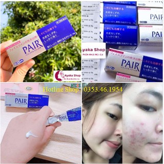 Kem ngừa mụn Pair Acne W Cream Nhật bản.