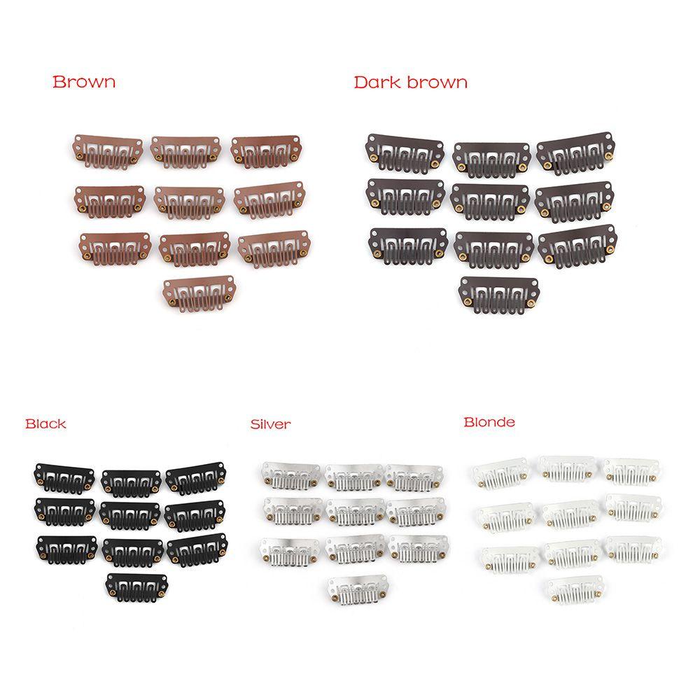 OKDEALS Set 10 / 20 / 50 Kẹp Tóc Giả Nối Dài Chuyên Dụng