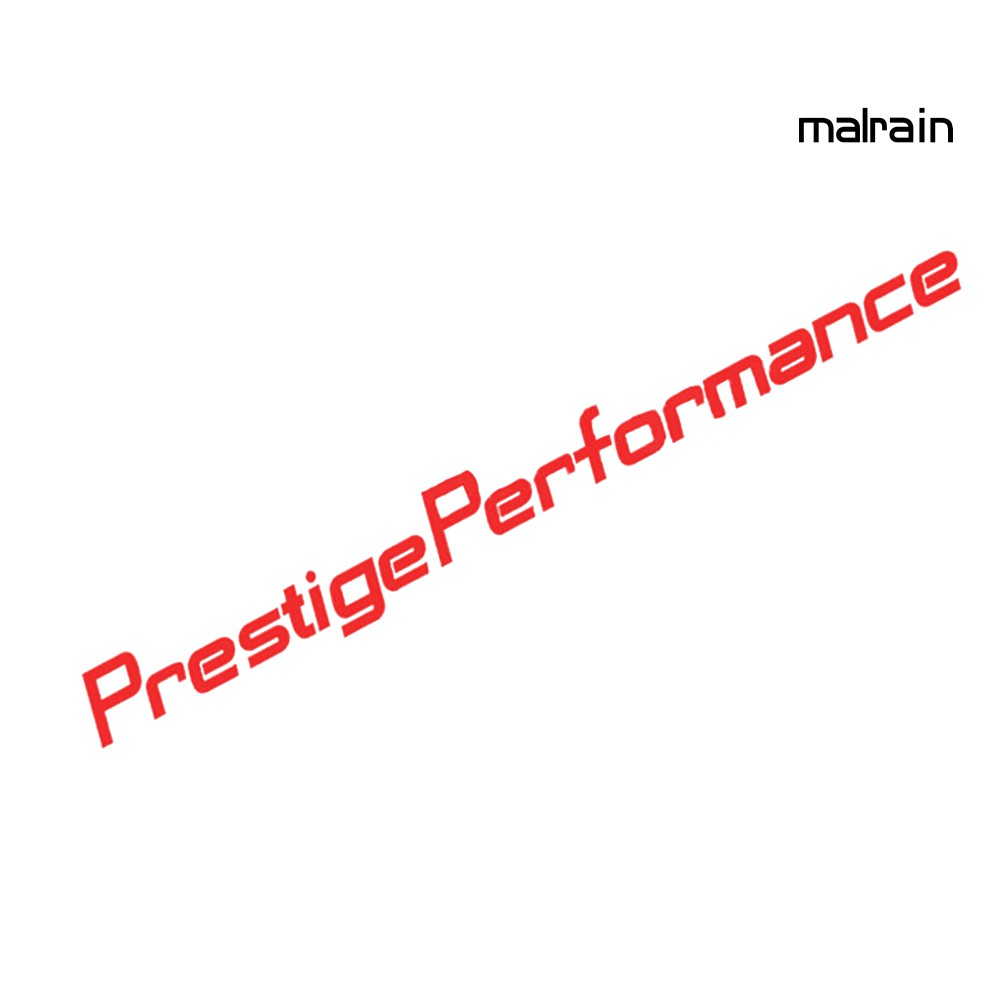 Nhãn dán trang trí xe ô tô hình chữ độc đáo phong cách cá tính