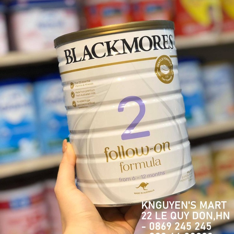 Sữa bột Blackmores [Giá tốt nhất] số 1, 2, 3 900g Úc | BigBuy360 - bigbuy360.vn