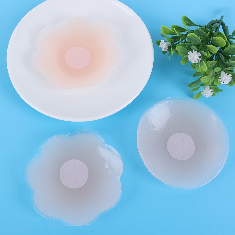 Miếng Dán Ngực Silicone Không Dây Siêu Mỏng Tự Dính Cho Nữ