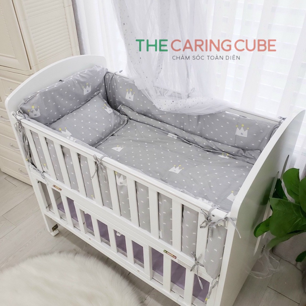 Nôi cũi giường Umoo 2 tầng cho bé