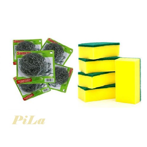 Cước Kẽm Cươc Mút Xanh và Lưới Chà Nồi