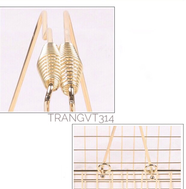 Rổ sắt, giỏ siêu thị đựng đồ size 28cm / 36cm