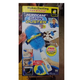 Chổi quét bụi Spin Duster với đầu chổi xoay ( có 2 loại: chạy pin, sạc điện)