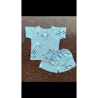 Set bộ hè lanh lụa (dành cho bé trai từ 8-18kg)