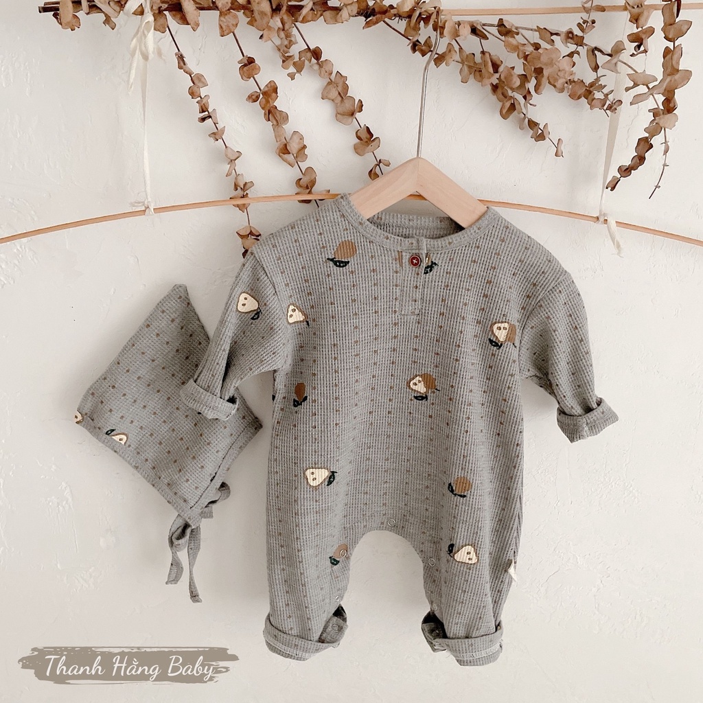 Body Dài Tay Cho Bé, Body Sleepsuit Cho Bé Thanh Hằng Baby 5 - 13 Kg