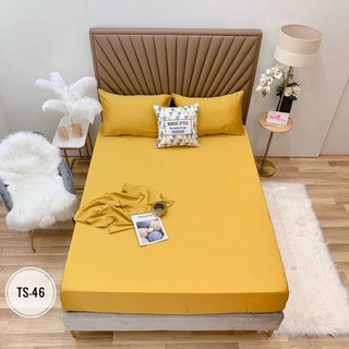 1.GA GỐI LỤA TENCEL TRƠN 1 MÀU