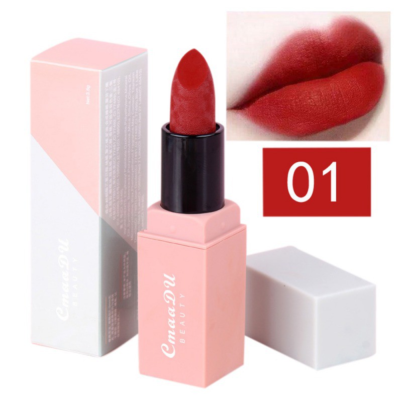 Son môi CMAADU mịn màng chống thấm nước chuyên dụng cho trang điểm | BigBuy360 - bigbuy360.vn