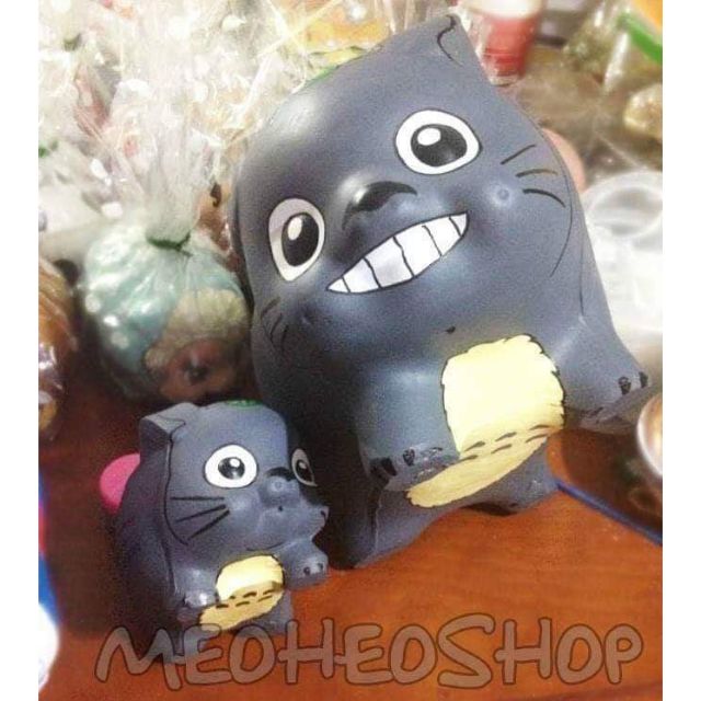 Heo đất Totoro 1 - heo đất handmade