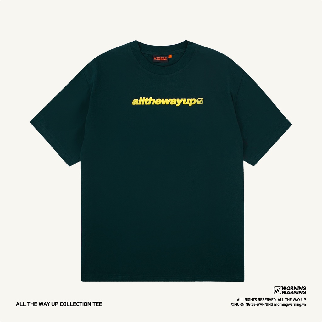 Áo thun Morning Warning ATWU - Áo Thun Unisex Form Rộng Tay Lỡ Oversize Cotton 100% Local Brand