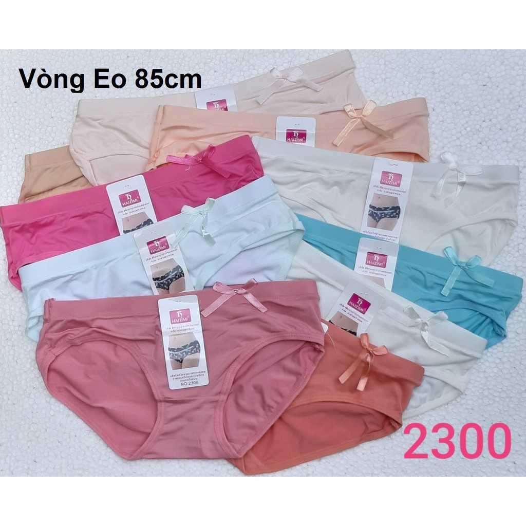 5 cái Quần lót nữ 43 đến 56 ký  Thun Cotton Vòng Eo 85cm ( Giá rẻ)