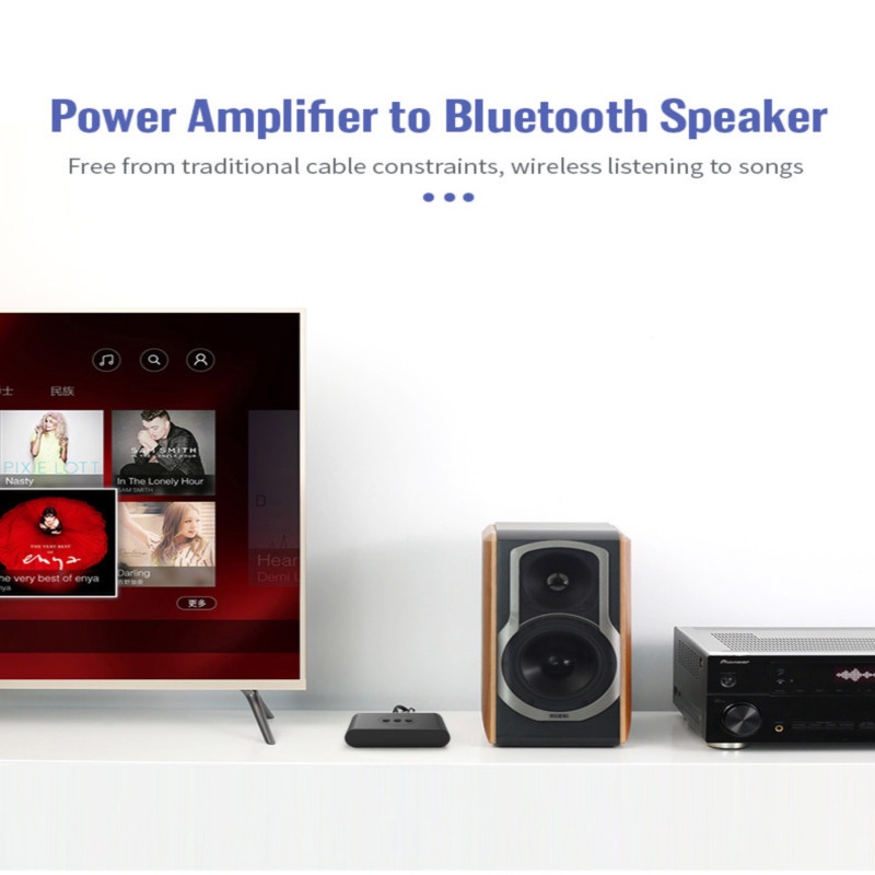 Thiết bị nhận âm thanh không dây Bluetooth 5.0 có micro RCA 3.5mm