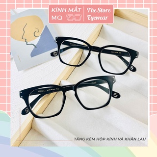 Gọng kính nam nữ, dáng vuông phổ thông dễ đeo 6021 Siêu hot 2023 - Kính Mắt Five Minutes