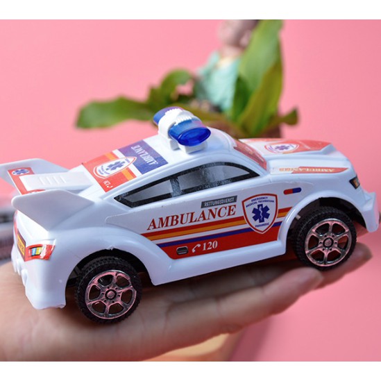 Xe Ô Tô Đẩy Trớn Mô Hình Police + Ambulance[Đồ Chơi Trẻ Em] quà tặng cho bé