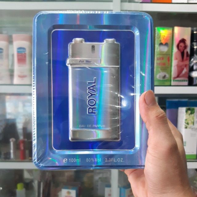 NƯỚC HOA ROYAL HỘP THIẾC