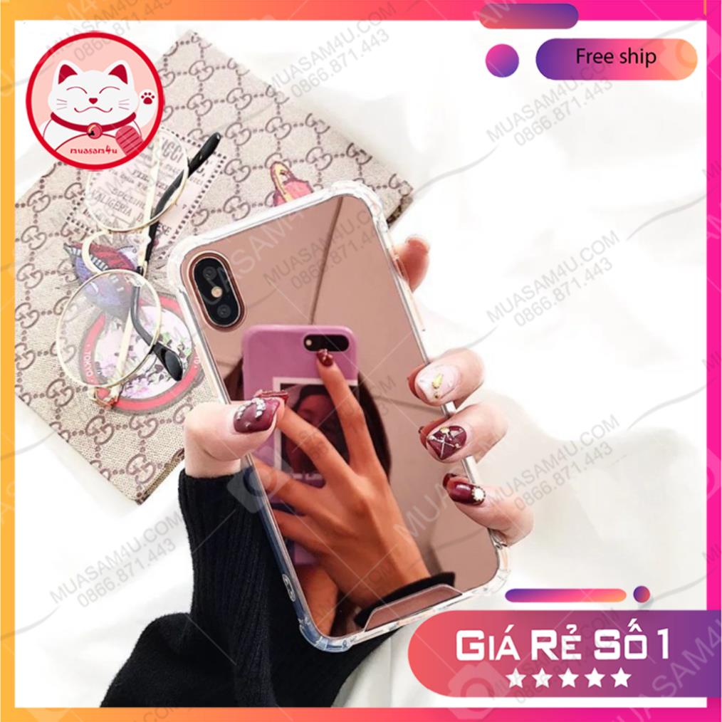 Ốp lưng iphone ⚡T̳H̳A̳N̳H̳ ̳L̳Ý̳⚡ tráng gương chống sốc 5/5s/6/6plus/6s/6splus/7/7plus/8/8plus/x/xr/xs/11/12/pro/max/plu
