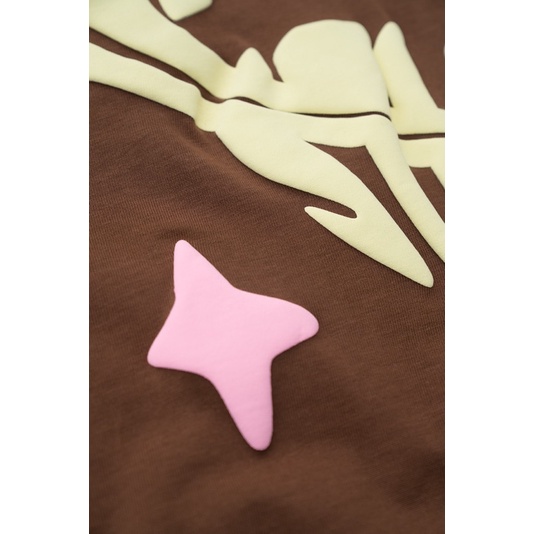 Áo thun Local Brand 100% cotton In nổi Star 21pounds