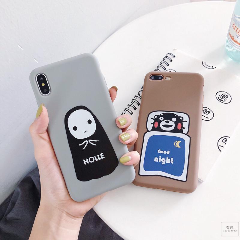 Ốp lưng mềm hoạt hình cao cấp cho iphone 6 6s 6splus 7 8plus iphone x xr xmax