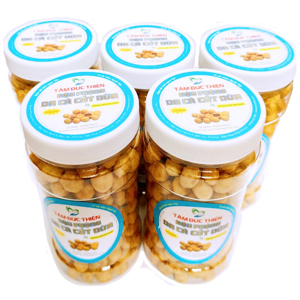 Combo 5 Hũ Đậu Phộng Ngũ Vị Tâm Đức Thiện | BigBuy360 - bigbuy360.vn