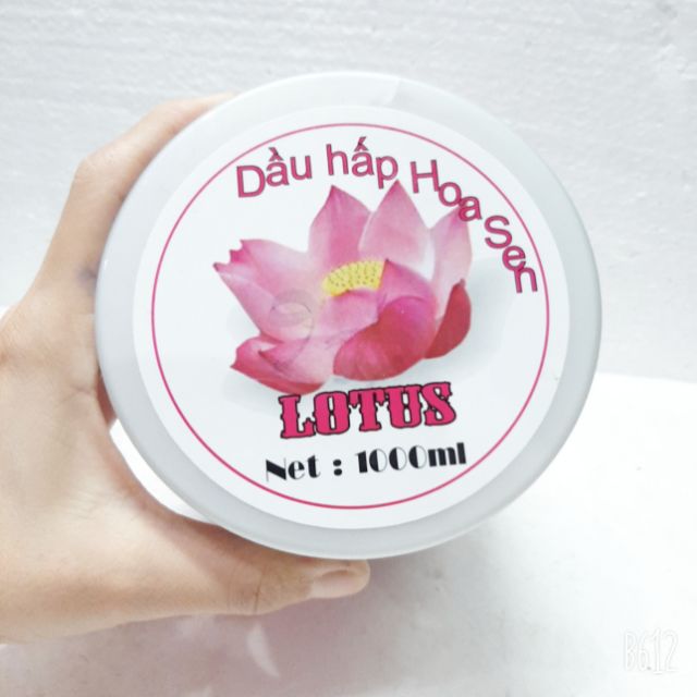 Dầu hấp dưỡng tóc Hoa Sen  - 1000ml ( Lotus Repair Hair Treatment )