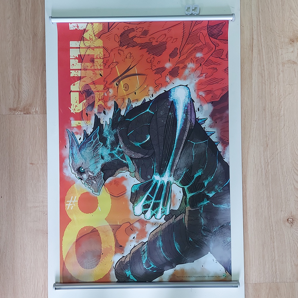 Poster Lụa Monster #8 (ống bị rỉ sét nhẹ)