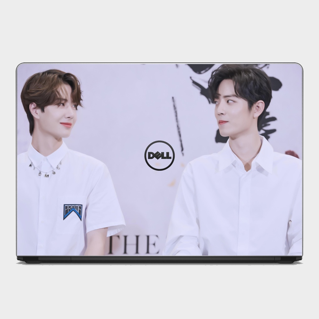 SKIN dán Laptop in hình Tiêu Chiến- Vương Nhất Bác. Đủ các dòng máy: Asus, Acer, Dell, HP,.. In theo yêu cầu