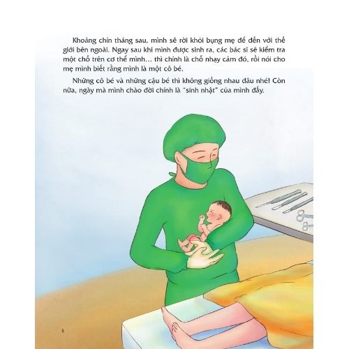 Sách - Giáo Dục Giới Tính Và Nhân Cách Dành Cho Bé Gái - Tớ Biết Quý Trọng Cơ Thể Mình