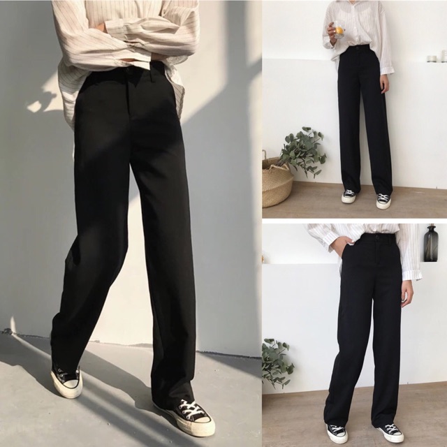 <HÀNG SẴN> Quần thô ống suông phong cách Hàn Quốc_ảnh thật | BigBuy360 - bigbuy360.vn