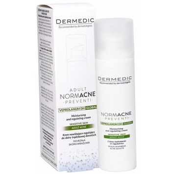 KEM DƯỠNG CHỐNG LÃO HÓA CHO DA MỤN DERMEDIC NORMACNE MOISTURISING AND REGULATING CREAM ADULT ACNE 40ml