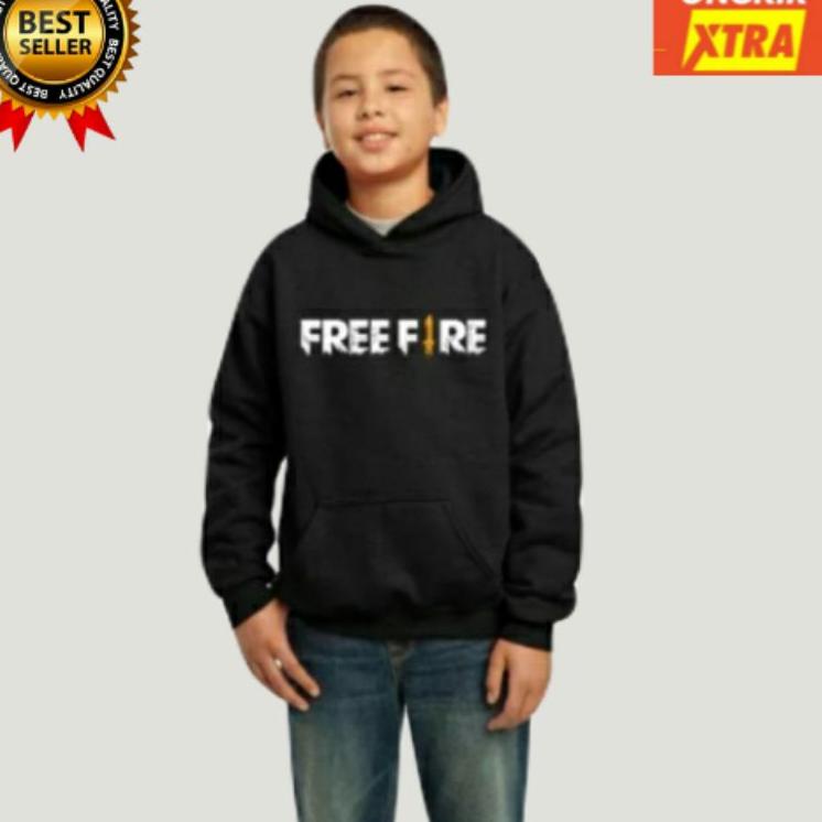 (Bkt.15Ag21) Áo khoác trẻ em HOODIE FREEFIRE Age 1-10 tuổi - RKD