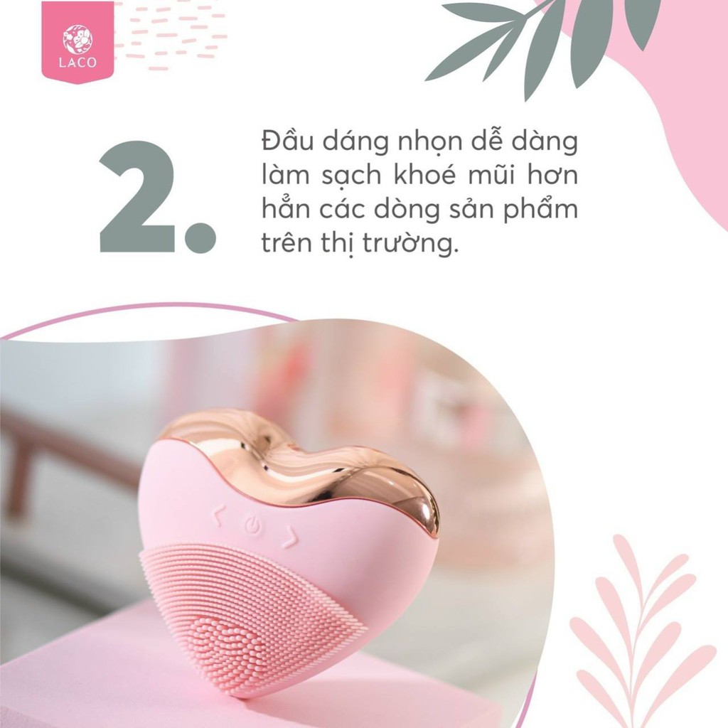 Máy Rửa Rửa Mặt sạch Sâu, Massage Laco Cleansing Facial Luxury